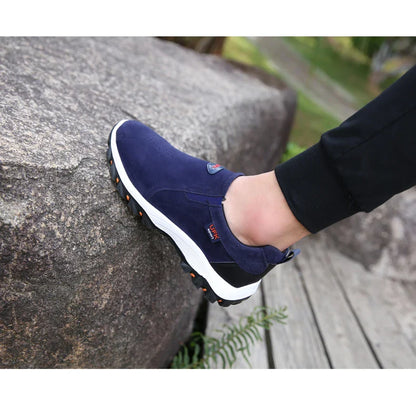 Casual Men's Sports Shoes Outdoor Walking Loafers Comfortable Shoes Fashionable and Lightweight Plus Size 38-50