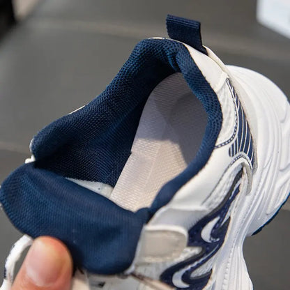 2026 Spring Autumn Children Chunky Mesh Sneakers Toddlers Boys Girls Casual Sports Shoes Patchwork School Kids Basketball Shoes