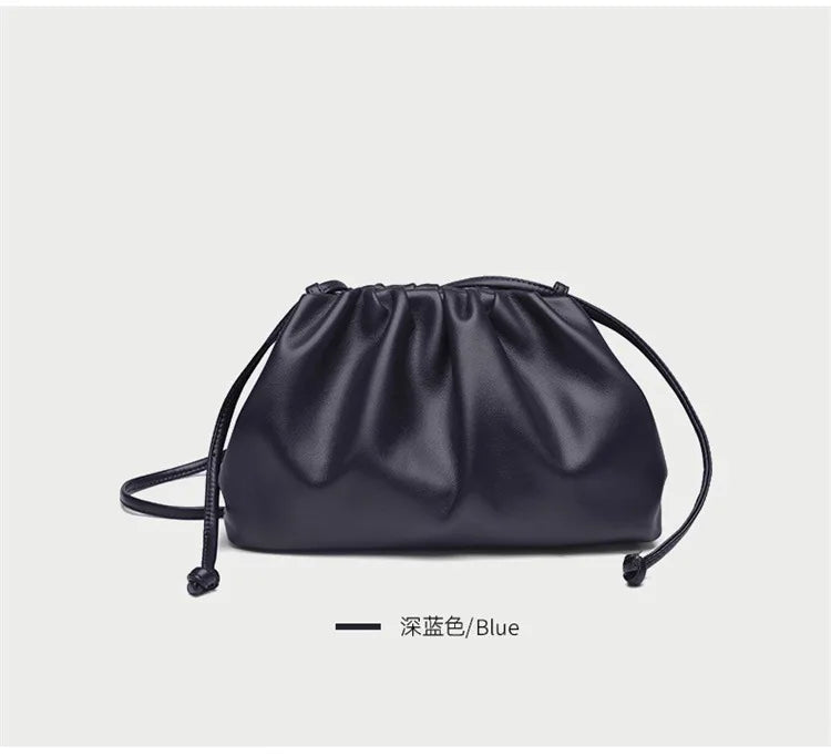 Soft Pu Leather Women Shoulder Bag High Quality Small Cloud Crossbody Bags for Women Fashion Female New Handbags Messenger Bags