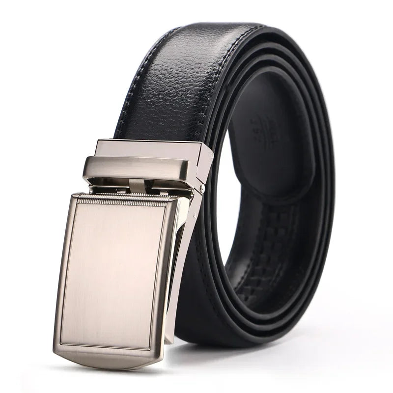 Plus Large Size 170 160 150 140 130cm Men Belt Automatic Belts Leisure Fashion Ratchet Belts for Men Jeans Pants Waist Waistband