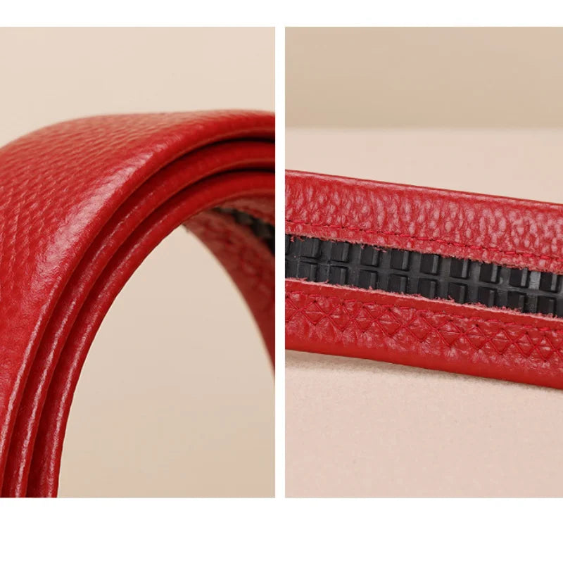 Men's High-Quality Belt 110cm 120cm 130cm Luxury Belt, Men's Automatic Buckle Jeans Men's Belt Suit Belt