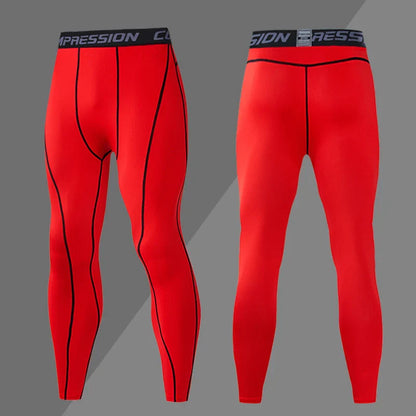 Mens Compression Sweatpants Male Tights Sport Pants for Gym Fitness Running Joggings Workout Trousers Dry Fit Leggings