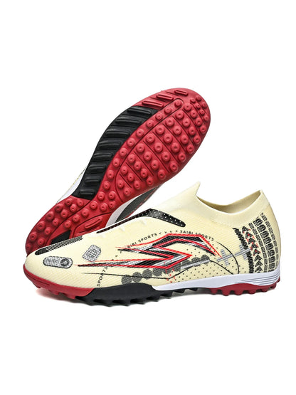 Athletic TF Turf Soccer cleats PU Fabric Skin-friendly Upper Rubber Non-slip Sole Reliable Quality Training Footwear
