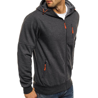 Men's Hoodies Sweatshirts Jacquard Hoodie Fleece Men Hooded Sweatshirt Pullover For Male Hoody Man Sweatshirt