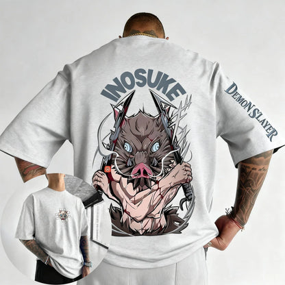 Demon Slayer Anime Mens T Shirt Cotton Women Short Sleeve Tee Summer Graphic Print Streetwear Casual Top New Summer Fashion Y2k