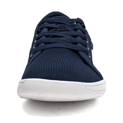 Tênis Esportivo Casual Unissex de Corrida com Cadarço e Zero Drop, Bico Largo, para Caminhada ao Ar Livre