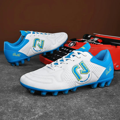 Breathable football shoes for men, FG/AG long nail artificial turf suitable for training and competition
