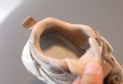 Children's Sneakers Spring Autumn Mesh Breathable School Running Sports Shoes for Boy Girl Causal Fashion Kids Basketball Shoes