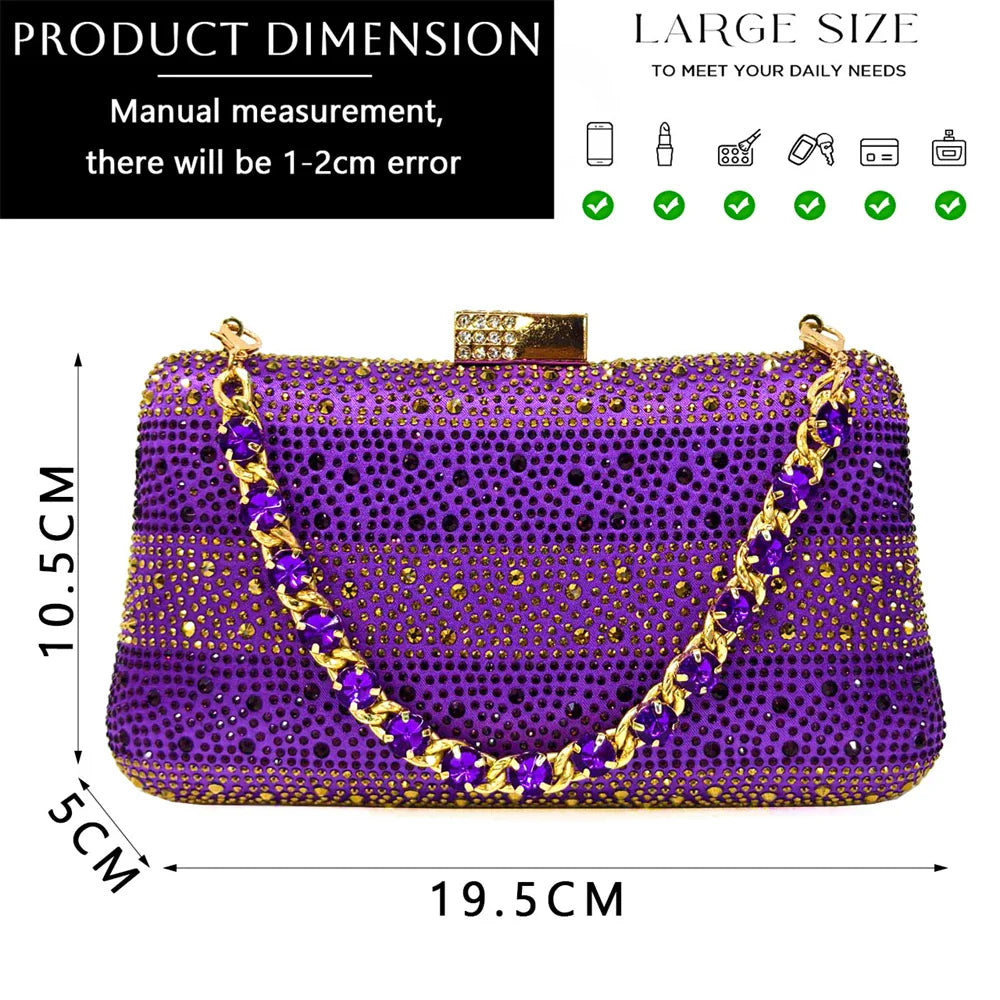 Fashionable Party Shoes and Bags Nigerian Women’s Party Suit Medium Heel Pointed Toe Women’s Shoes and Same Color Bag