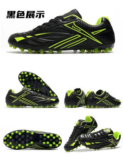 Hot Sale Youth Long Nail Soccer Shoes Children Students Large Size Broken Nail Soccer Shoes Unisex Training Shoes 35-45#