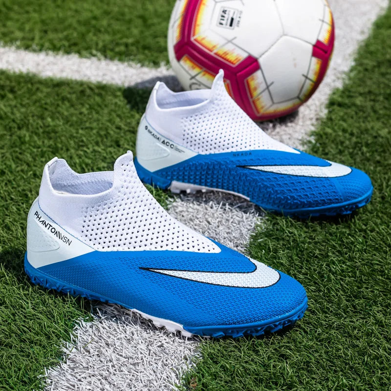 New Men Football Boots High-quality Soccer Shoes Soccer Cleats Professional Turf Training Shoes Ultralight Futsal Match Non-Slip