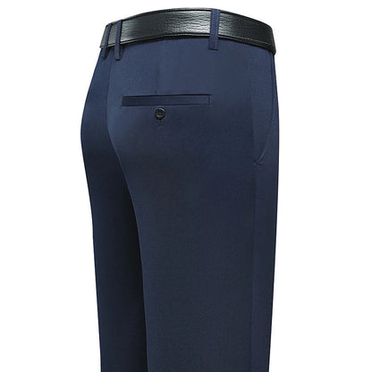 Four Season Men's Business Casual Pants Spring Summer Stretch Trousers Office Suit Pants Men Formal Pants Breathable Comfortable