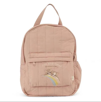 Baby Backpack Parent-child Kids Schoolbag Kindergarten Bags Brand Traveling Cherry Children's Boys Girls Mom Storage