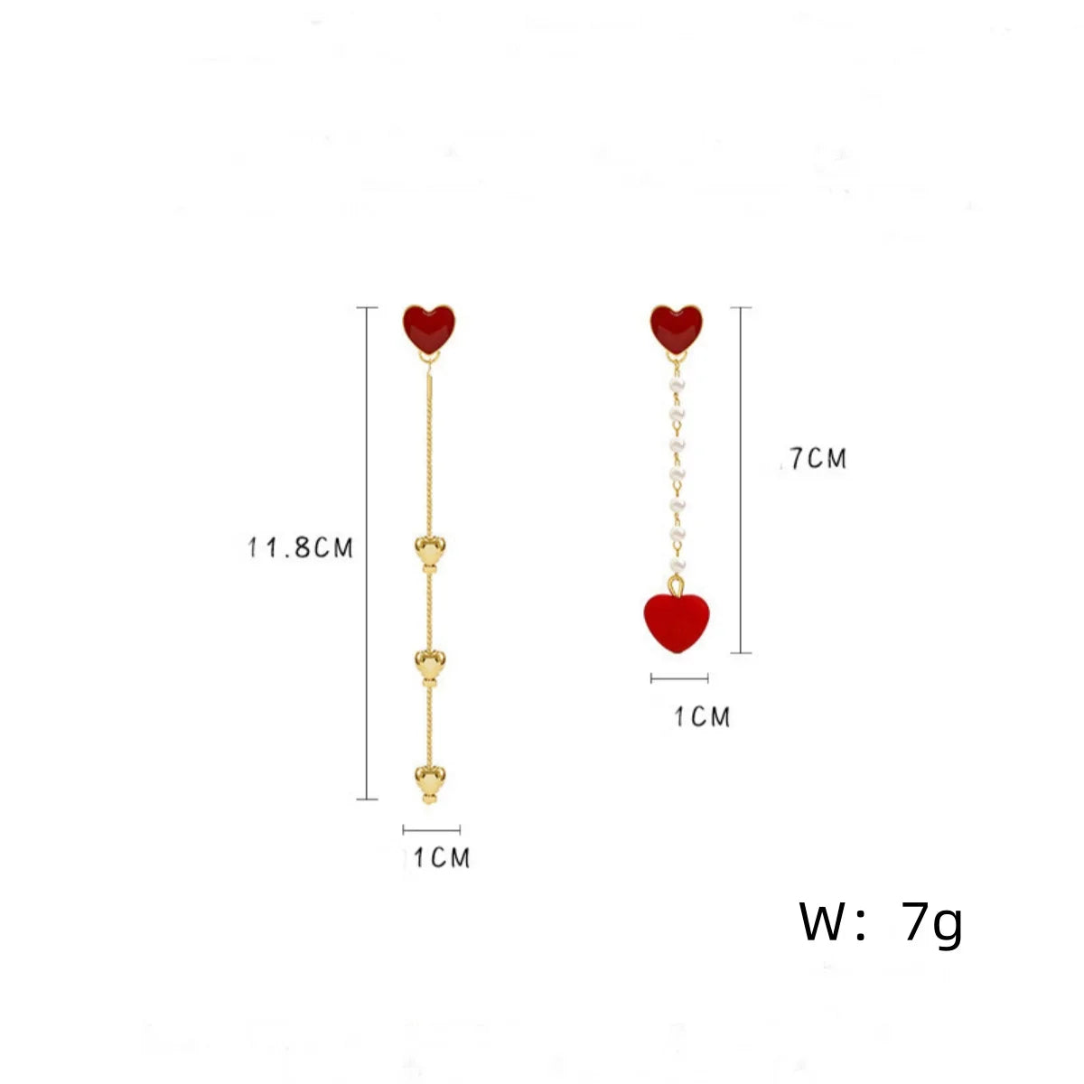 Korean Asymmetric Hollow Black Heart Dangle Earrings For Women Temperament Exaggerated Love Heart Drop Earrings Wedding Jewelry