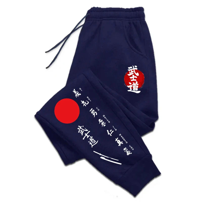 Printed Sweatpants All Season Male Daily Casual Sports Jogging Pants 2025 Japanese Harajuku Style Trousers Men's Clothes