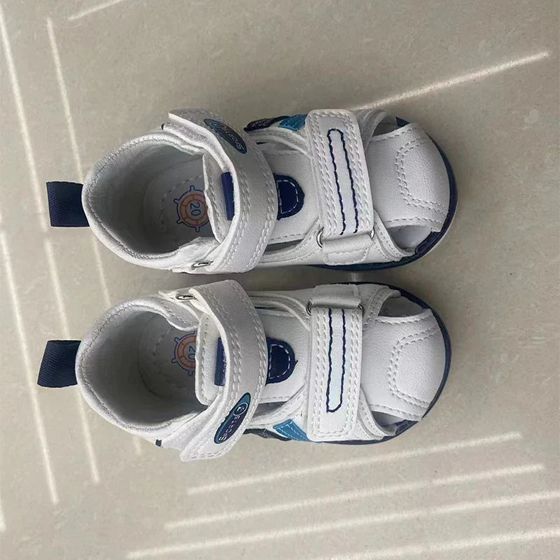 2023 New Summer Children Fashionable Sandals For Boys And Girls Functional Shoes Soft Sole Non-Slip Baby Sandals