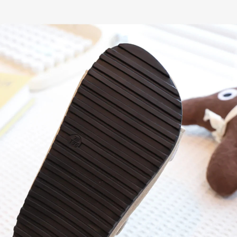 Boys Girls Summer Slippers Fashion Anti-slip Outdoor Beach Sandals 2026 New Soft Sole PU Slides Unisex House Bath Shoes