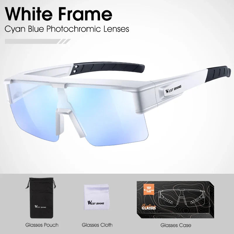 Cycling Glasses Fit Over Myopic Sunglasses UV 400 Polarized Fishing Bike