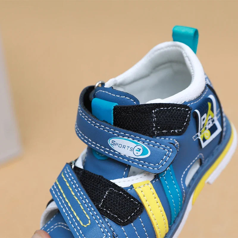 Summer New Sandals Boys Shoes Children Beach Shoes Non-Slip Closed Toe baby Sandals