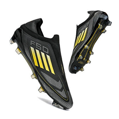 New Men Soccer Shoes Cleats Football Boots Non Slip Match Training Outdoor Sport Boys Breathable Adult Long Spikes Comfortable