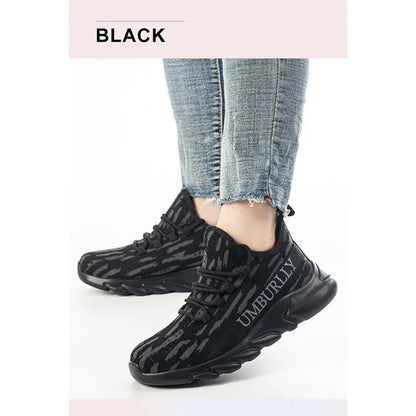 Women's Labor Protection Shoes Anti-Smashing Anti-Piercing Lightweight Breathable Durable Comfortable Work Shoes