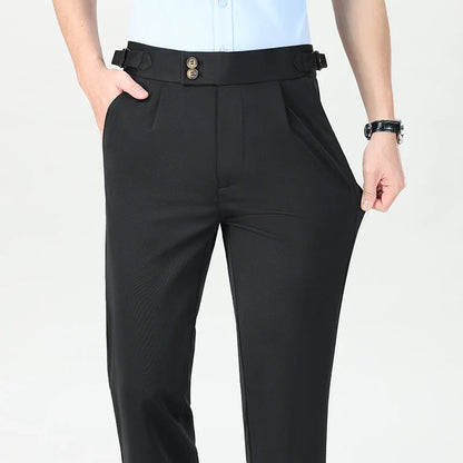 2026 Mens Golf Pants 4 Way Stretch Casual Pants Regular Fit Male New Trendy Personality Trousers