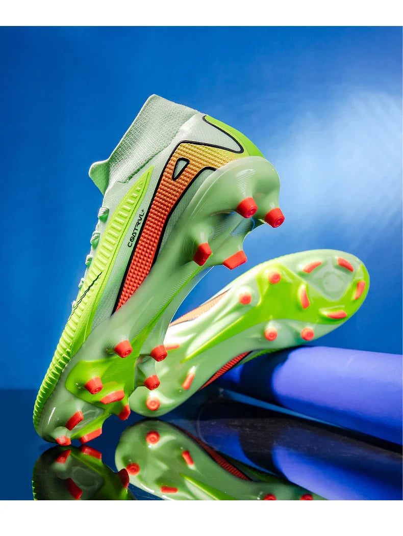 New Men Soccer Shoes Cleats Football Boots Professional Women Unisex Ultralight Match Grass Futsal High-quality TF/FG Sneakers