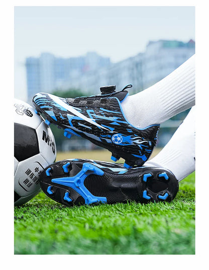 New Men Kids Soccer Shoes Football Boots Ultralight Match Grass Boys Professional Cleats Non-Slip Training Shoes Drop Shipping