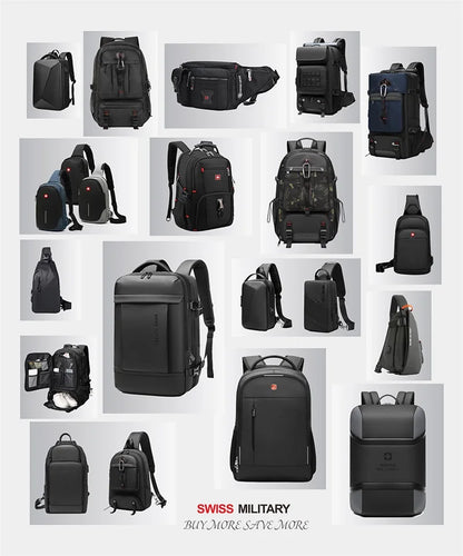 Fashion Travel Multifunction Large Capacity Male Bag Usb Charging Waterproof 23 inch Laptop Backpack Men Mochila