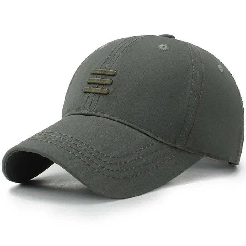 Hat baseball cap European and American fashion spring and autumn sun hat simple black summer leisure duckbill cap sports cap