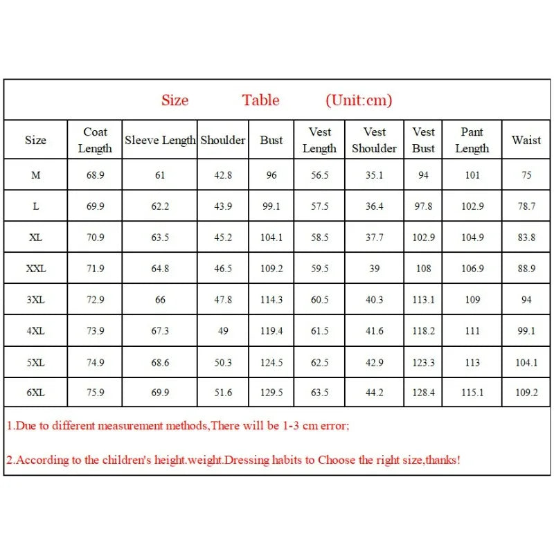 Men Suits Turn Down Collar Blazer Male Double-breasted Vest Straight-leg Pant Man Solid Business Wedding 3-piece Set