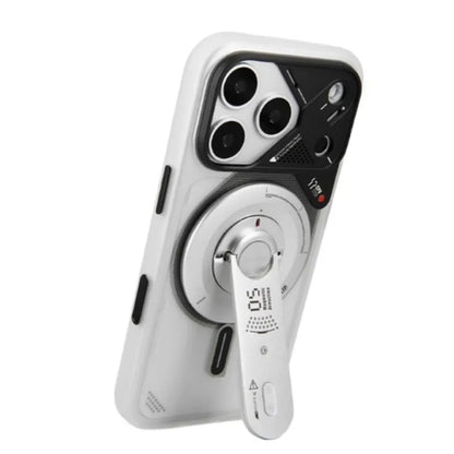 Frosted Mobile Phone Case for IPhone 17 Pro Max Luminous Translucent Full-Inclusive Anti-fall Magnetic Phone Case Unique