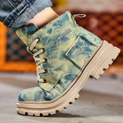 2025 New Fashion Women's Safety Shoes Smashing Steel Head Puncture Proof Kevlar Street Outdoor Light Women's Work Boots