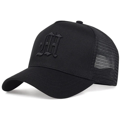 New Fashion Letter Baseball Cap Women Men Breathable Hip Hop Hats Summer Casual Mesh Caps Unisex cotton Snapback Caps gorras