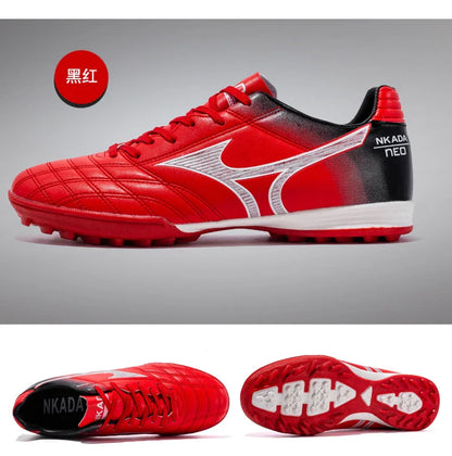 Hot Sale Youth Long Nail Soccer Shoes Children Students Large Size Broken Nail Soccer Shoes Unisex Training Shoes 35-45#