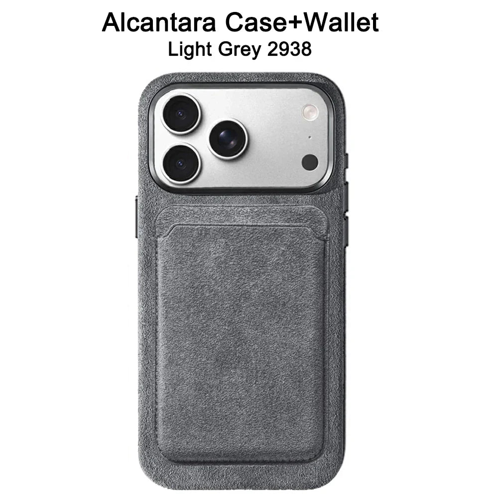 Italian Case for IPhone 17 Pro Max 17Pro with MagSafe Wallet Camera Button Magnetic Cover Orange Blue Protective Case