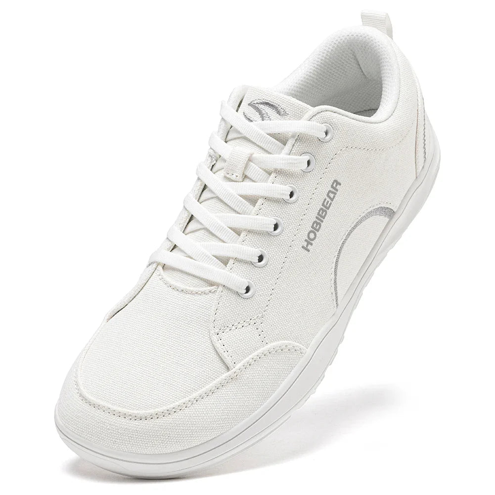 Unisex Canvas Barefoot Shoes Zero Drop Minimalist Sneakes Wide Width Outdoor Trail Running Shoes