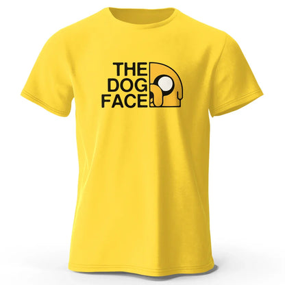Men's Jake The Dog Printed T Shirt Oversized Funny Graphic Tees for Men Women Tops Tees