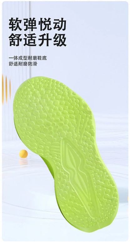 Children‘s Basketball Shoes Non-slip Breathable Sports Training Shoes Outdoor Lace-up Boys Girls Jogging Shoes Mesh Gym Sneakers