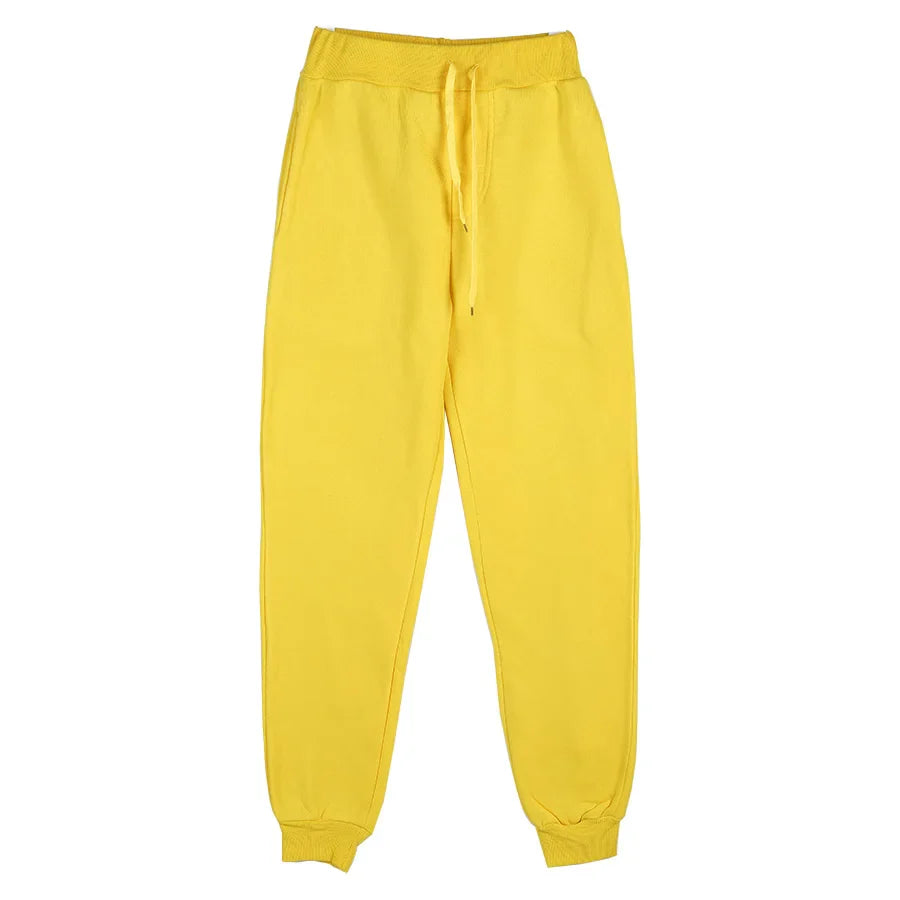 Men's Tracksuit Pants Jogger Track Sweatpants Spring Autumn Fleece Pants Men Clothing Gym Sports Women's Loose Winter Trousers