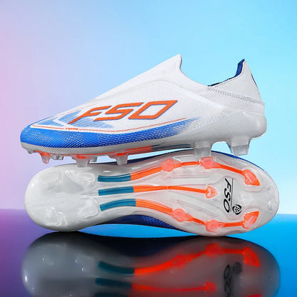New Men Soccer Shoes Match Football Boots Non-Slip Boys High-quality Outdoor Sneakers Grass Cleats Hot-selling High-top Light