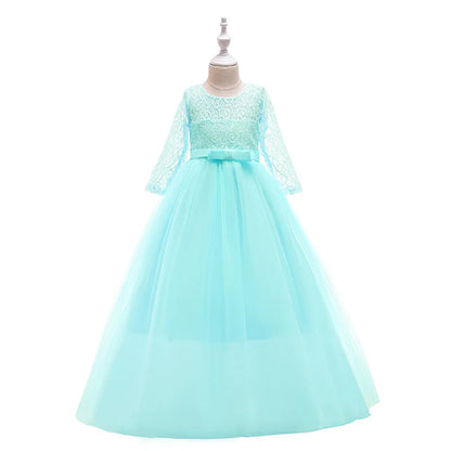 Children Princess Girls Party Wear Kids Christmas Dress Girl's Birthday Dress Baby Girl Wedding Banquet Clothes 3-14 years