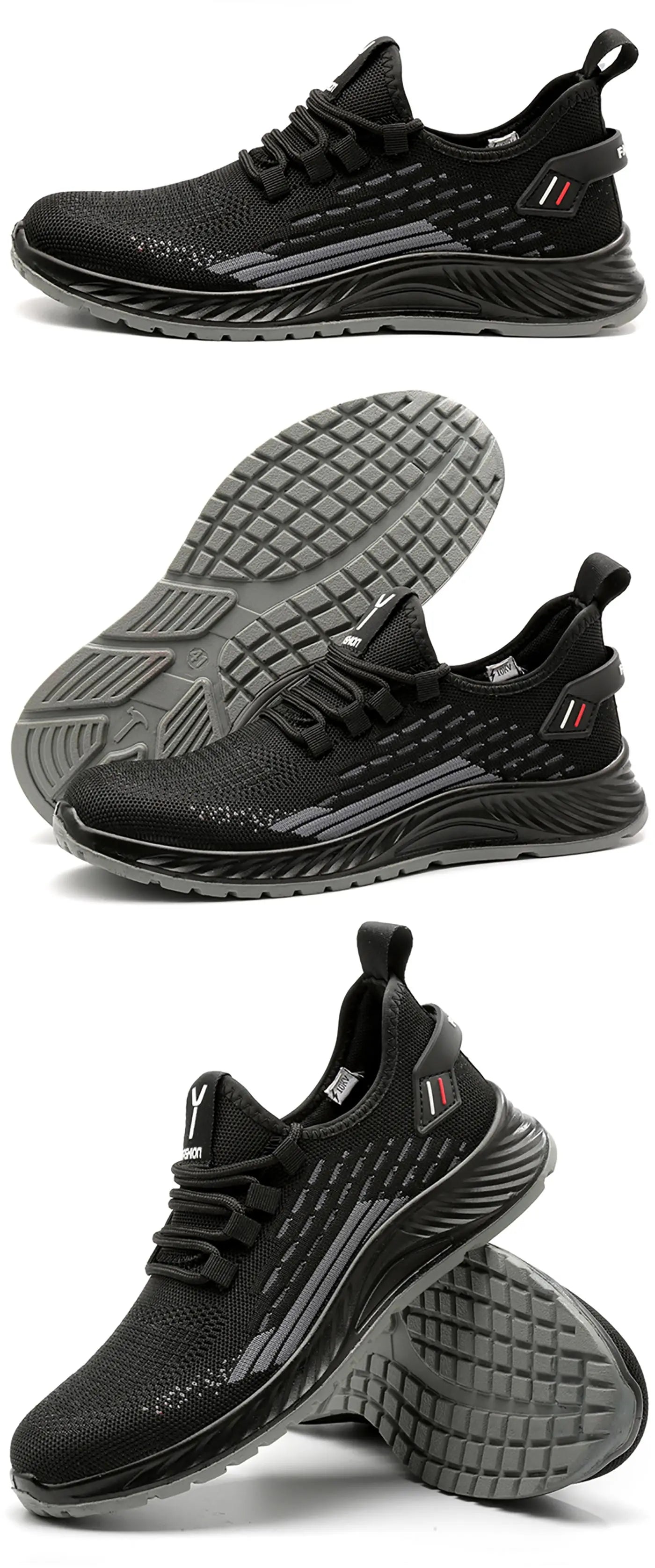 Summer New Breathable Insulated Safety Shoes Anti smashing, Anti piercing, Wear resistant Work Shoes