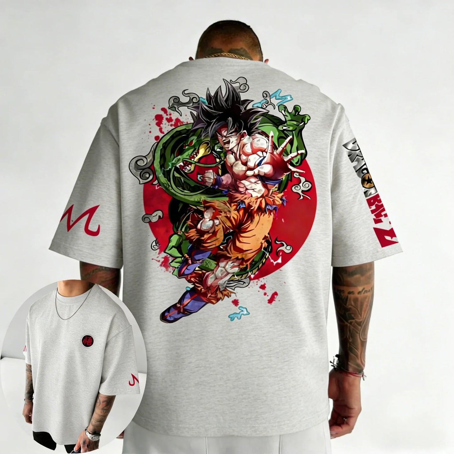 Oversized Cotton T-shirt Summer New Style Men's and Women's Street Hip Hop Loose Casual Short Sleeve Top