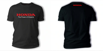 2026 Men's and Women's T-shirts, Summer Y2K Style, Honda Racing High-End Pure Cotton Short-Sleeve Shirts