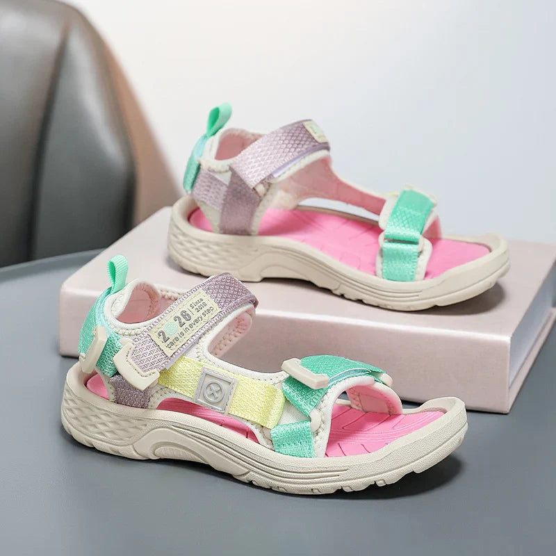 Summer Beach Water Children Casual Sport Sandals Fashion Shoes Outdoor Non-slip Bottom Boys Comfortable Walking Sandals Girls