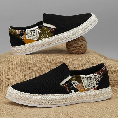 New men's youthful and trendy outdoor casual simple personality slip-on lazy casual shoes