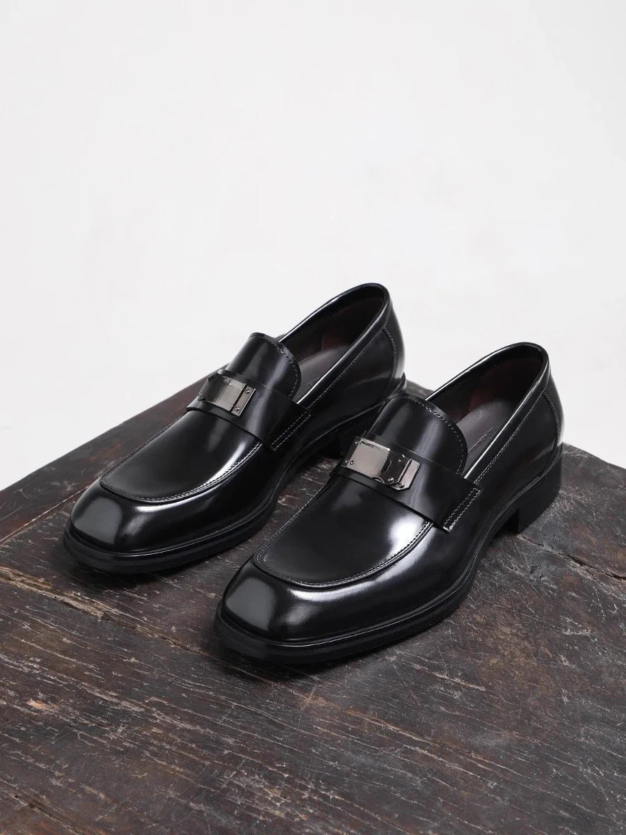 Spring and Autumn New Business Formal Men's Shoes, Leather Breathable Casual Professional Fashion Loafers