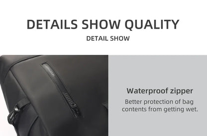 Expandable Travel Backpack Men Large Capacity Waterproof 15.6” Laptop Bag Hiking Rucksack Cycling Daypack Bag with USB Port