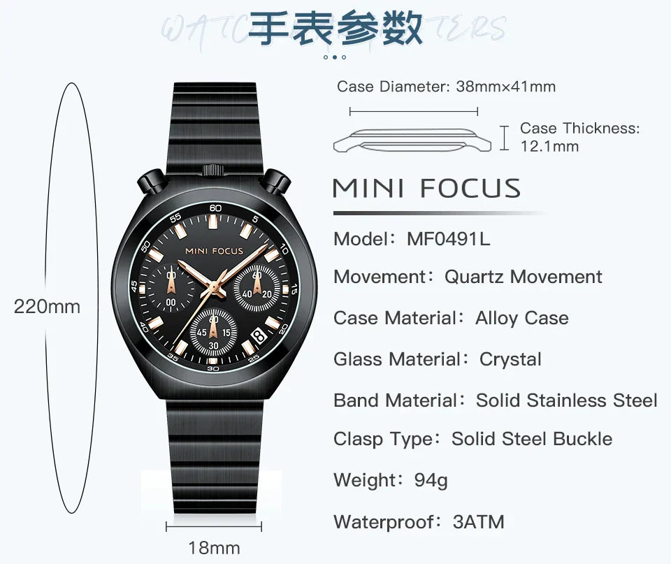 FOCUS Fashion Gold Watch Women Watches Ladies Creative Steel Women's Bracelet Watches Female Waterproof Clock Reloj Mujer